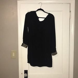 Black long sleeve dress IZ Byer